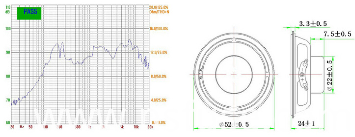 Loud Speaker 8ohm 2W Speaker Electronic Speaker